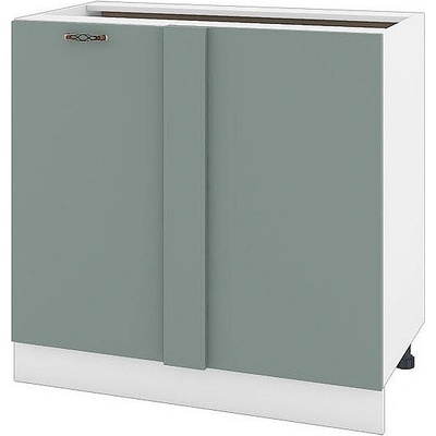 ИРИМ Долен ъглов кухненски шкаф Сити БФ-Олив мат-11-42 90 см