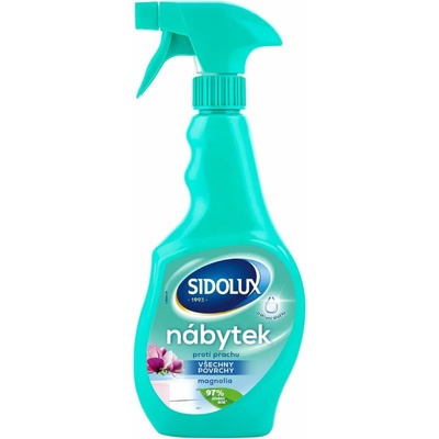 SIDOLUX NÁBYTEK VŠECHNY POVRCHY MAGNOLIA rozprašovač 400 ml – Sleviste.cz