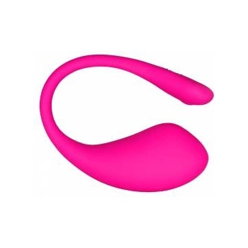 Lovense Вибратор яйце Lovense LUSH 3, с Апликация, Силиконов, Розов