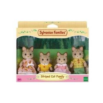 EPOCH Фигурки на Герои Sylvanian Families Striped Cat Family