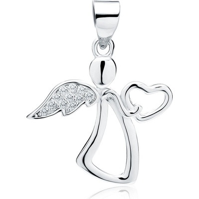 Lunica Stříbrný přívěsek ANDĚLÍČEK 0147