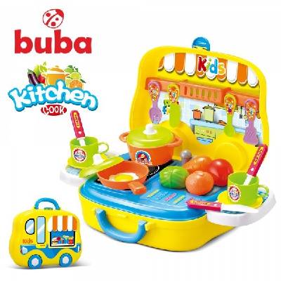 Малка детска кухня Buba Kitchen Cook, 008-919, Жълта (008-919)