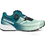 Scarpa Дамски маратонки Scarpa Women's Ribelle Run Kalibra HT Trail running shoes - Misty Jade / Deep Lagoon - размер 41, 5 (EU) (123-1234-0122)