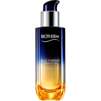 Biotherm Blue Therapy Serum in Oil noční sérum proti vráskám Overnight Visible Recovery 30 ml