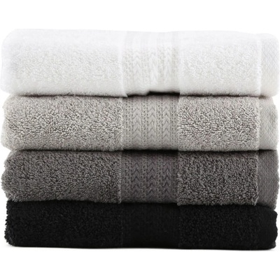 Foutastic Комплект от 4 памучни кърпи Shadow, 50 x 90 cm - Foutastic (317HBY1259)