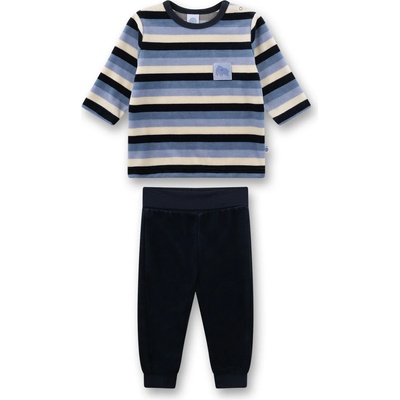 Sanetta Детско ежедневно термо бельо Sanetta Kid's Pyjama 1/1 222298+222299 Pyjamas - Lilac Blue - размер 104 (EU) (714-1563-0116)