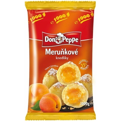 Mrazené Knedlíčky marhuľa 1kg Don Peppe