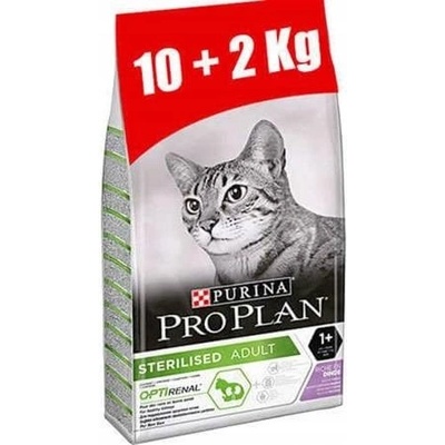 Pro Plan Cat Adult Sterilised Renal Plus krůta 12 kg
