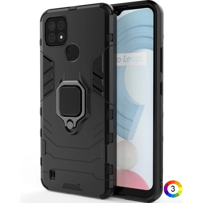 OPPO Realme C21 Удароустойчив Ring Holder Калъф и Протектор