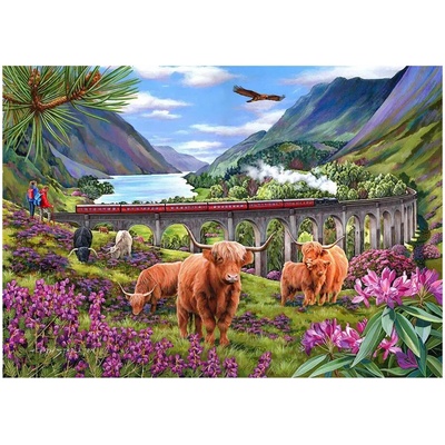 The House of Puzzles Glenfinnan Damen 500 dielov