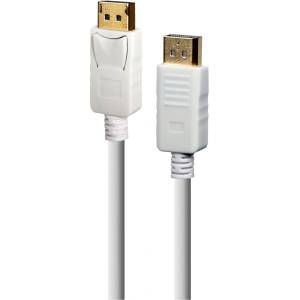 Gembird CC-DP2-6-W Кабел DisplayPort 1, 8 м, бял (CC-DP2-6-W)
