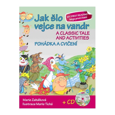 Jak šlo vejce na vandr Pohádka a cvičení + CD