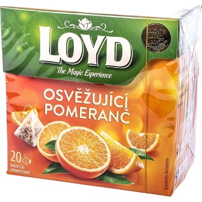 Loyd ovocný čaj aromatizovaný s príchuťou pomaranča 20 x 2,2 g