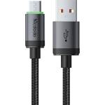 Mcdodo Кабел за данни - Mcdodo (CA-3990) - USB → Micro-USB, найлон оплетка, алуминий, QC4.0, 1m - Черен