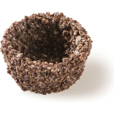 Pastry vaflová miska v kakaové polevě s kakaovými křupinkami 4,5cm v.2,1cm 18ks