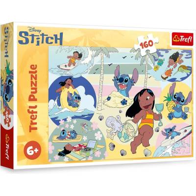 Trefl Пъзел Trefl от 160 части - Правилата на Стич (15431)