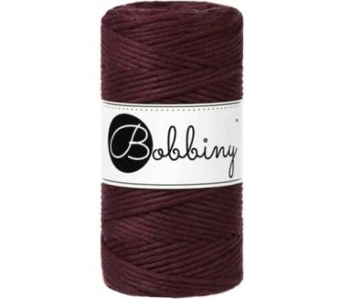 Bobbiny Macrame Regular 3mm - burgundy