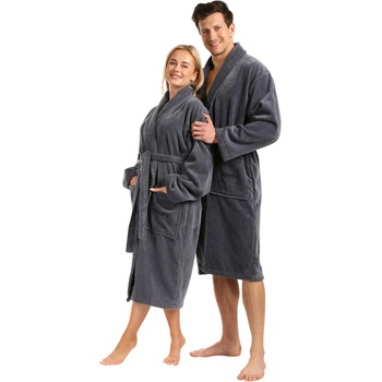 Nedeto Халат Nedeto сив Nedeto | Siv | ЖЕНИ | M