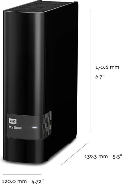 WD My Book 8TB, 3.5