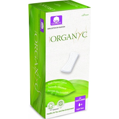 Organyc Plus Bio dámske vložky slipové bavlna 24 ks