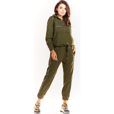 Infinite You Woman's Hoodie M228 Khaki kaki