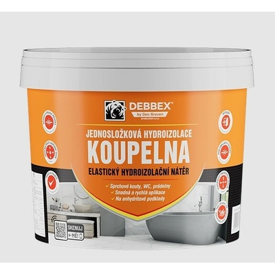 Jednosložková hydroizolace 5 kg KOUPELNA - Den Braven