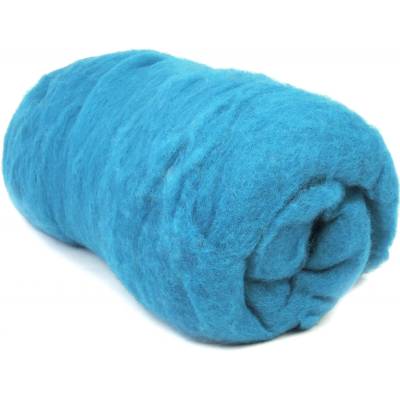 Mykaná vlna modrý tyrkys zvolte variantu: 250 g