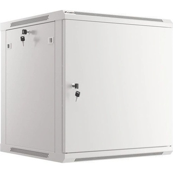 Lanberg Комуникационен шкаф Lanberg rack cabinet 19" wall-mount 12U/600x600 for self-assembly with metal door grey (flat pack) (WF01-6612-00S)