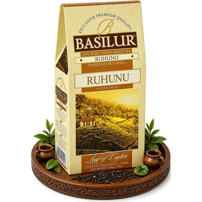 Basilur RUHUNU černý čaj papír 100 g
