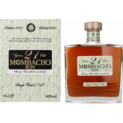 Mombacho Old Sherry Amontillado Wood Finish 40% 0,7 l (kartón)