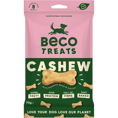 Beco Treats Odměna pro psy Cashew 70 g