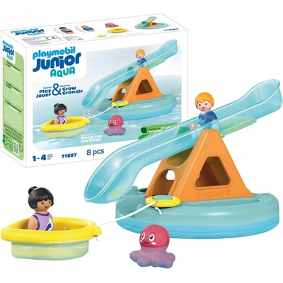 Playmobil 71687 Kúpací ostrov so šmykľavkou
