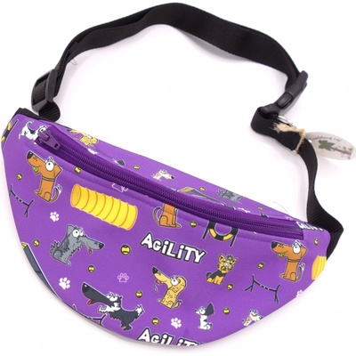 Pískací Potvůrky agility fialová