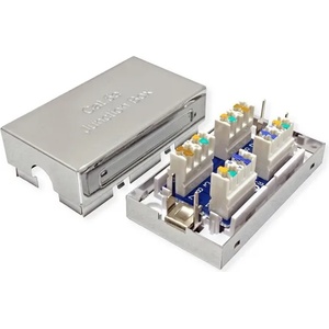 Roline JUNCTION BOX Разклонителна кутия за стенен монтаж, съединител, STP CAT5e 21.17. 3035-100 (21.17.3035-100)