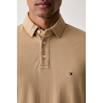 Tommy Hilfiger тениска с яка мъжка от памук (MW0MW43265)