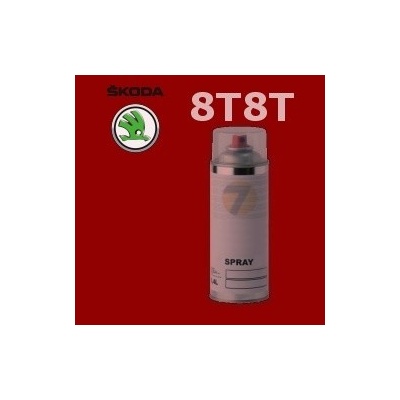 SKODA 8T8T CERVENA CORRIDA ROT 400ml