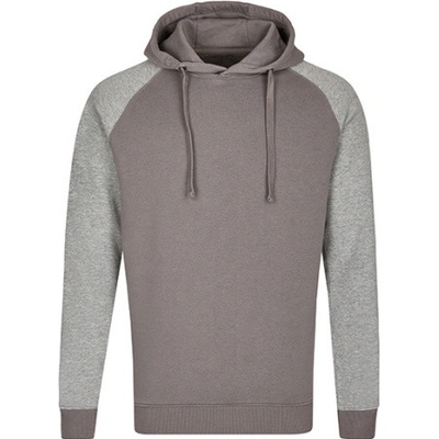 Miners mate pánska mikina MY611 Grey Solid