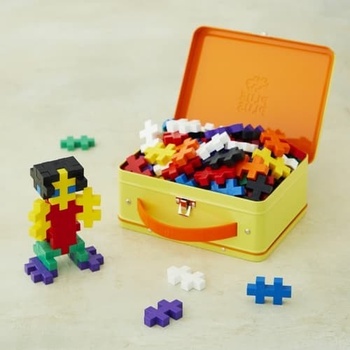 Plus-Plus BIG Basic Kovový kufřík 70 ks