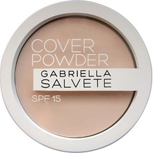 Gabriella Salvete Cover Powder kompaktní pudr s vysoce krycím efektem SPF15 03 Natural 9 g