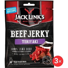 Jack Links Beef jerky teryiaki 3 x 25 g