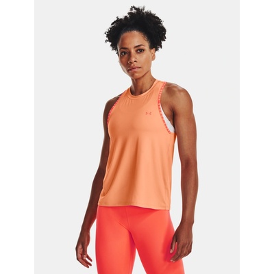 Under Armour Dámske tielko Knockout Novelty Tank Oranžová