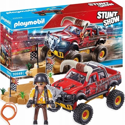 Playmobil 70549 Kaskadérská show Monster Truck Bull