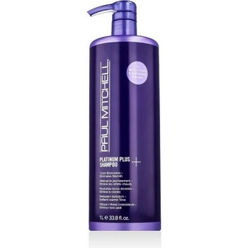 Paul Mitchell Blonde Platinum Shampoo 1000 ml šampón Blond vlasy Šedivé vlasy odfarbené vlasy