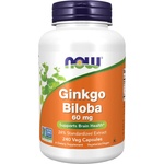 NOW NOW Ginkgo Biloba 60mg, 240 Veg Capsules