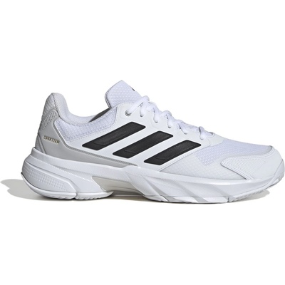 adidas Мъжки маратонки Adidas CourtJam Control 3 Tennis Shoes Mens - White/Black