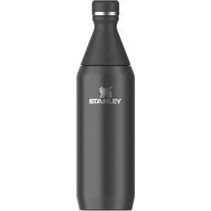 STANLEY Черна термо бутилка от неръждаема стомана 600 ml All Day Slim Bottle Black - Stanley (100000108549)