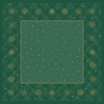 DUNI Naperón bio dc 84x84 cm rhombus zelená 20 ks