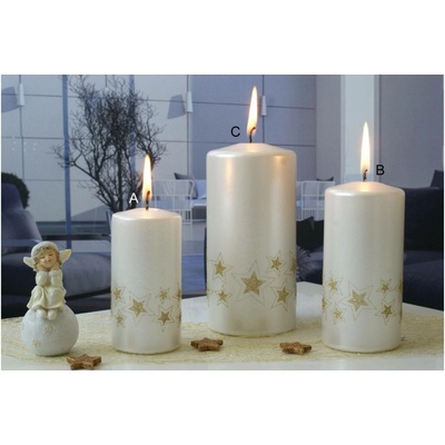 LIMA Vánoční "Starlight" bílá 70x150mm