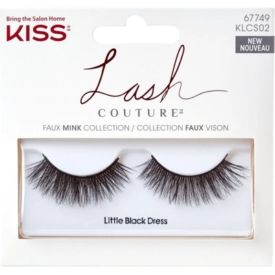 KISS Lash Couture Faux Mink umelé mihalnice Little Black Dress 1 pár