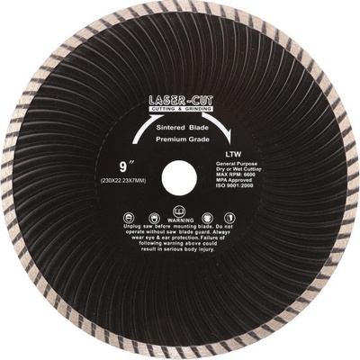 Lasercut Kotouč diamantový řezný 230 x 22,2 x 7 mm L00130